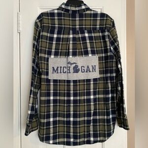 Michigan flannel shirt